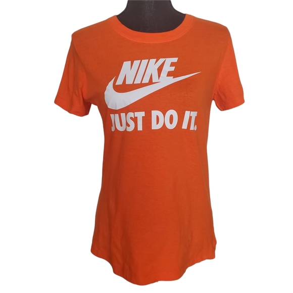 Nike orange Just Do It t-shirt - Picture 1 of 7
